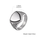 טבעת דגם Flint